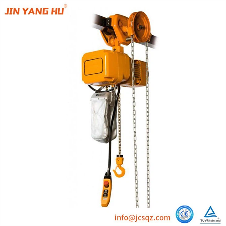 Electric Hoist With Geared Trolley