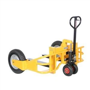 Outdoor rough Terrain Hydrulic Hand Manual Pallet Truck