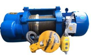 Electric Winch With Wire Rope