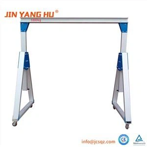 Aluminum portable Gantry Crane Height and Width Adjustable