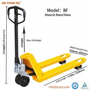 manual pallet jack for sale/ manual trolley