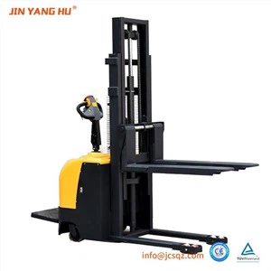 Standing Electric hydraulic pallet Stacker forklift