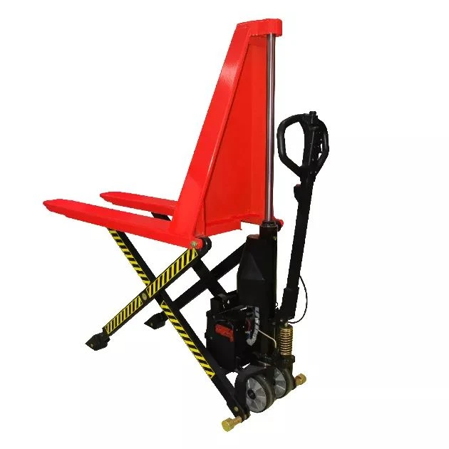 Semi-Electric Scissor Hand Jack Pallet Truck