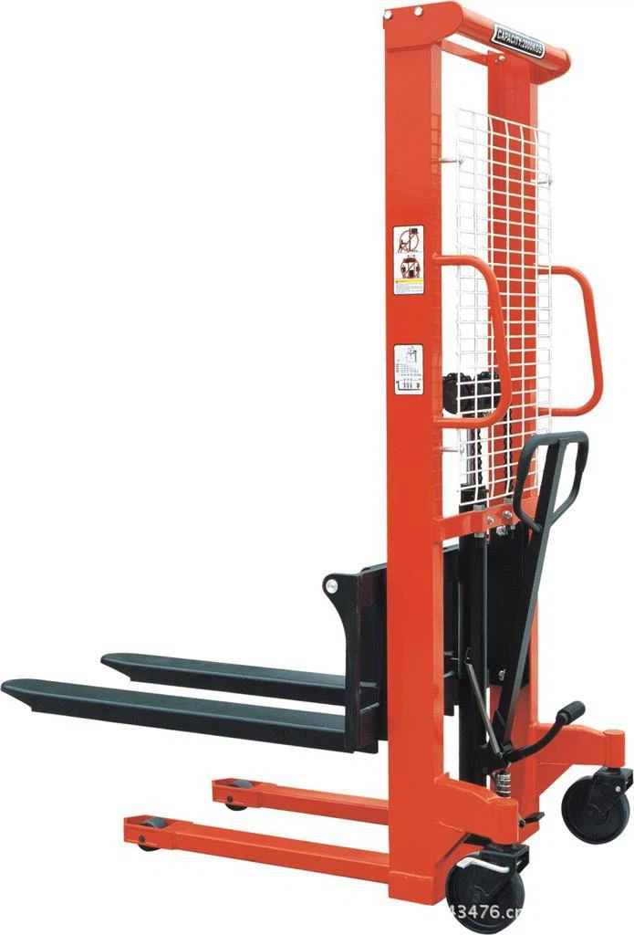 1Ton Semi Electric Forklifter Pallet Stacker lift