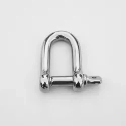 High Quality Grade 304 Stainless Steel Shackle 8mm Hot Forged D Shackle Type Pack Of 5 Piece