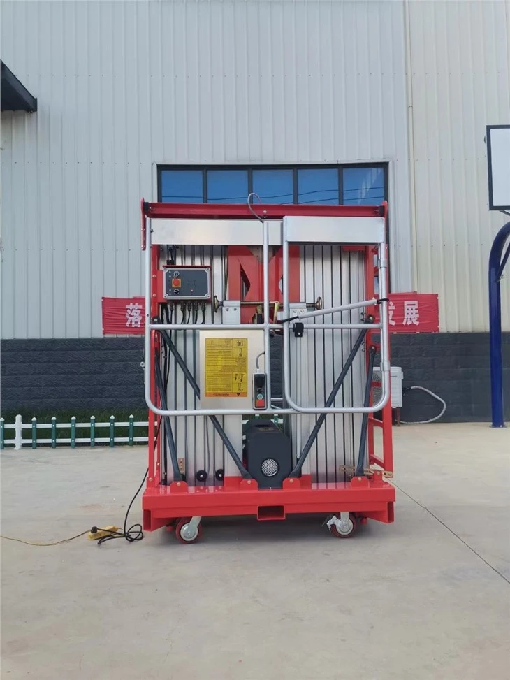Double Masts Vertical Lift Platform