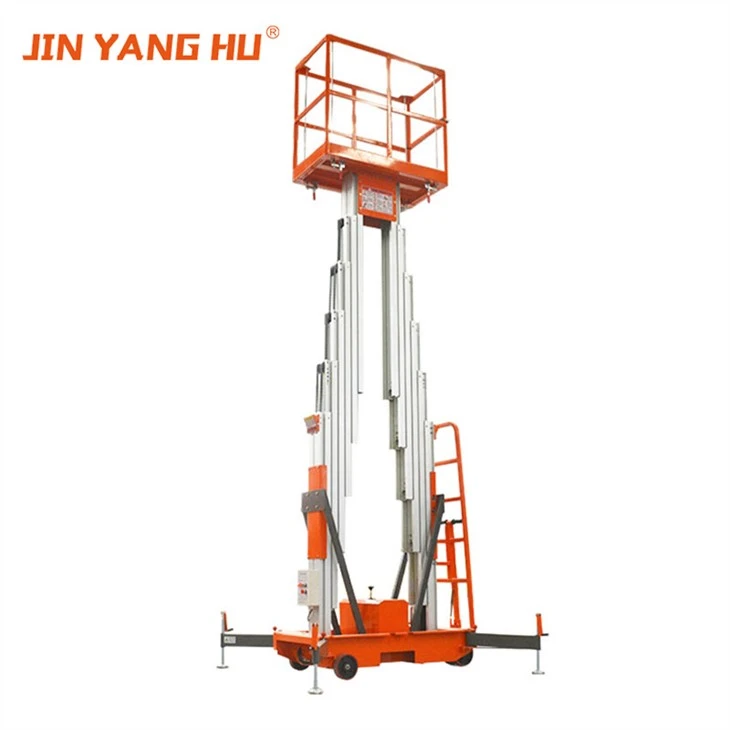 GTWYQY Double Masts Aluminum Alloy Lift