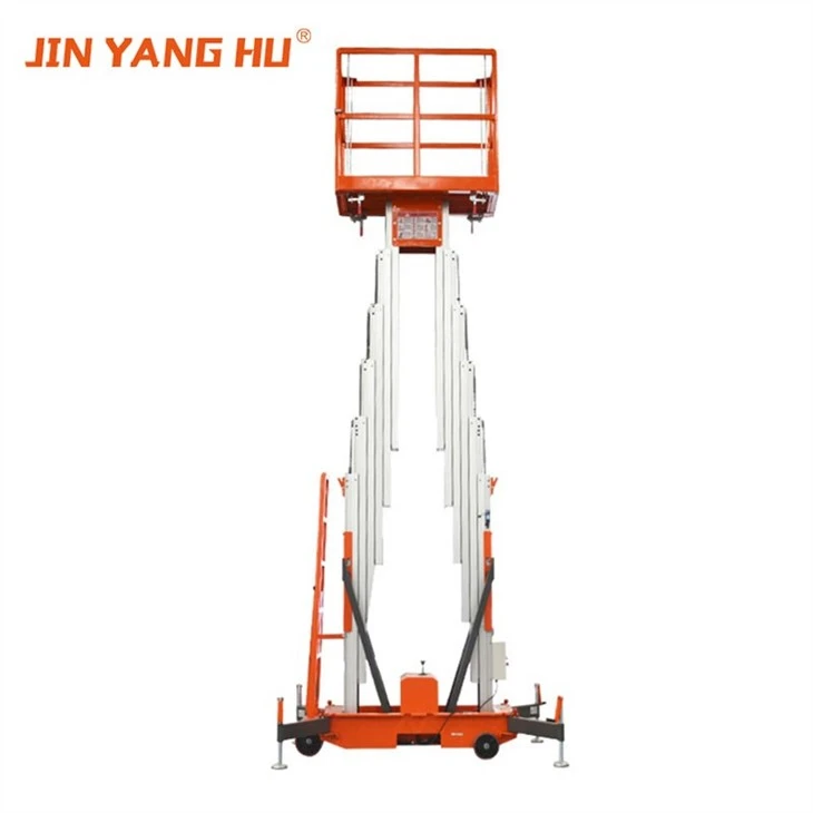 GTWYQY Double Masts Aluminum Alloy Lift