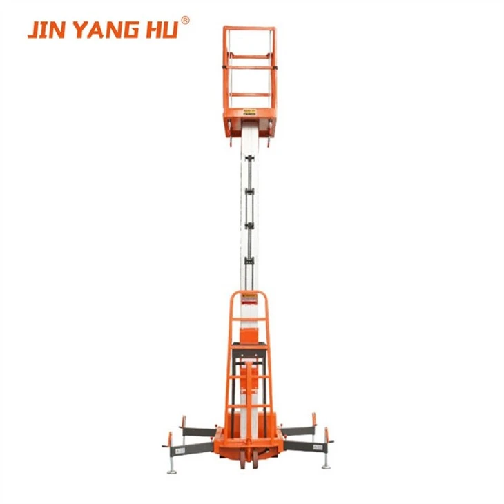 GTWYQY Double Masts Aluminum Alloy Lift
