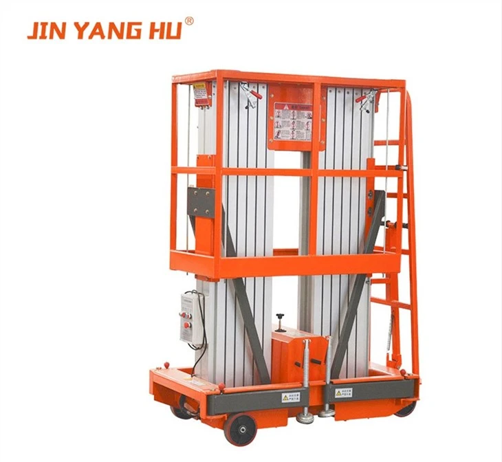 GTWYQY Double Masts Aluminum Alloy Lift