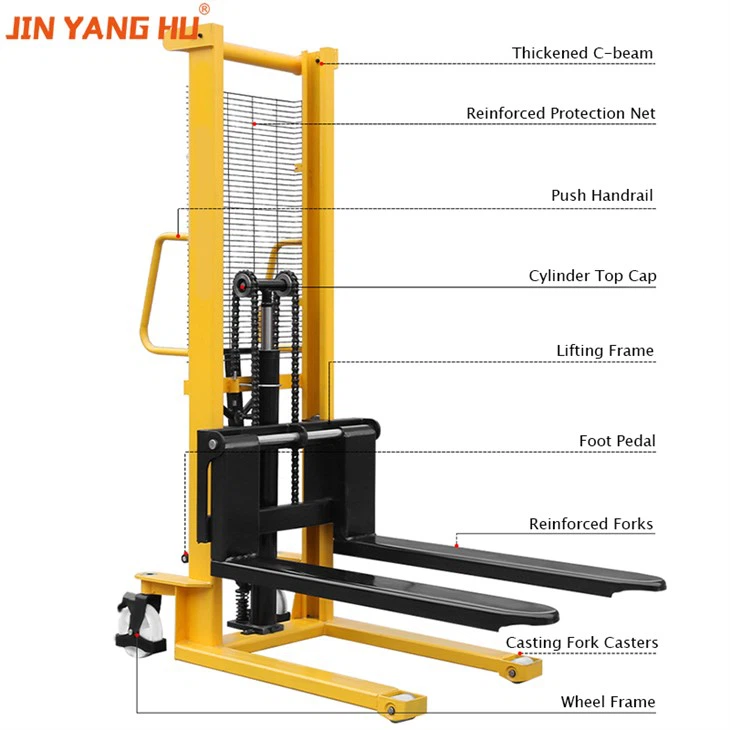 Manual Pallet Stacker 1ton 2 Ton 3ton