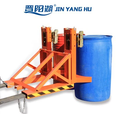 DG720 Forklift Attachment Oil Drum Lifting Clamp