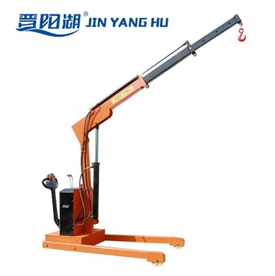 Electric Walking Telescopic Arm Crane