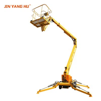 QYTGZ Electric Small Trailer Mounted Boom Lift
