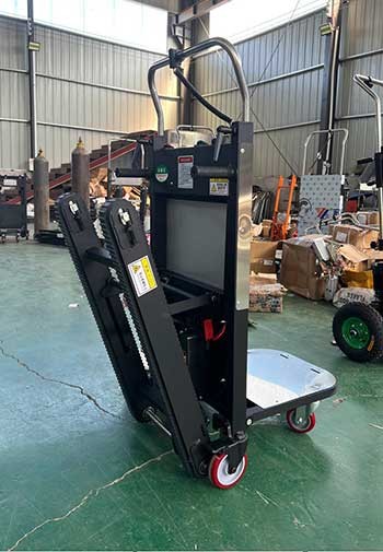 250KG Portable Lithium Stair Climbing Trolley For Material Handling suppliers