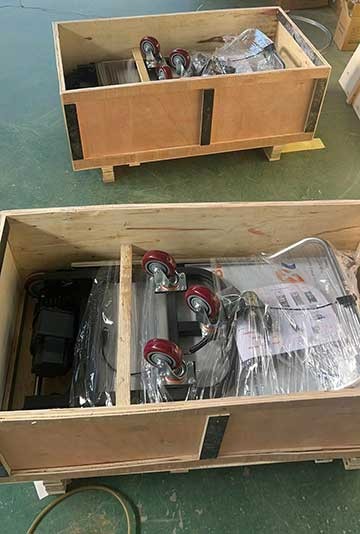 250KG Portable Lithium Stair Climbing Trolley For Material Handling high quality