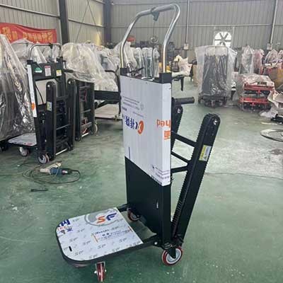 250KG Portable Lithium Stair Climbing Trolley For Material Handling best