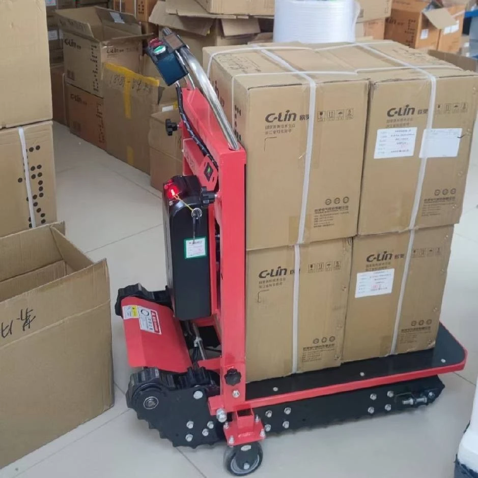 400kg 500kg Hot Sale Lithium Battery Up And Down Stairs Electric Climbing Stair Electric Climber price