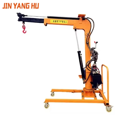 Why Does This Electric Rotating Small Crane Dominate The Material Handling Ci...