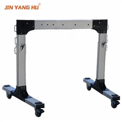 Adjustable Height Portable Aluminium Gantry Crane Mini Mobile Overhead Lifting Hoist Frame